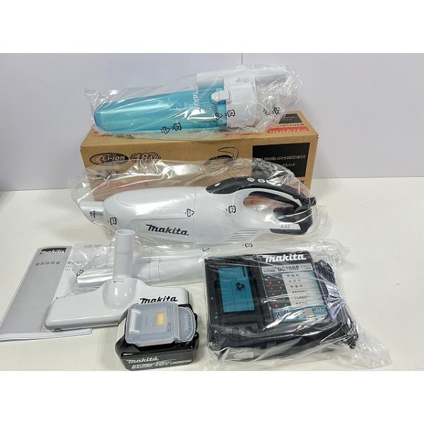マキタ　18V CL181FDZW+BL1830+DC18RC コードレス掃除機 楽天市場】当店だけ！バッテリー充電器も1年保証! マキタ 18V