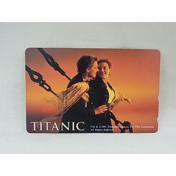 タイタニック TITANIC テレホンカード 50 レオナルドディカプリオ