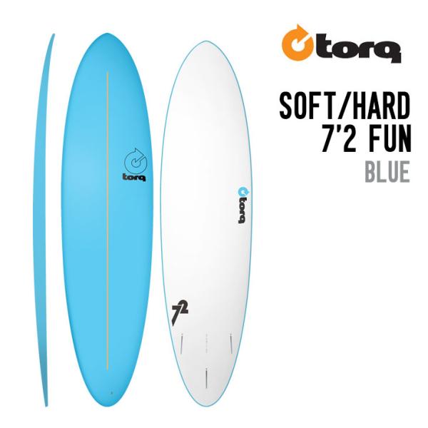 TORQ SURFBOARDS トルク サーフボード SOFT/HARD 7'2 FUN ソフト ハード ファン サーフィン