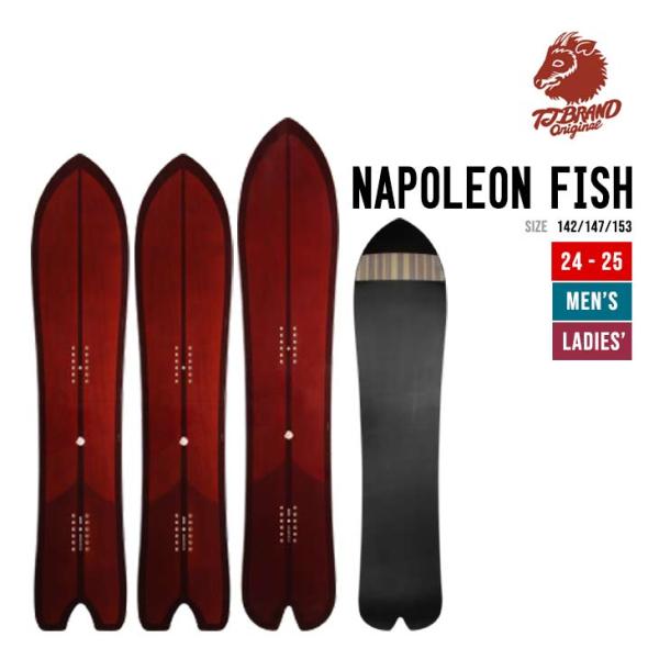 TJ-BRAND ティージェイブランド 24-25 NAPOLEON FISH ナポレオン 