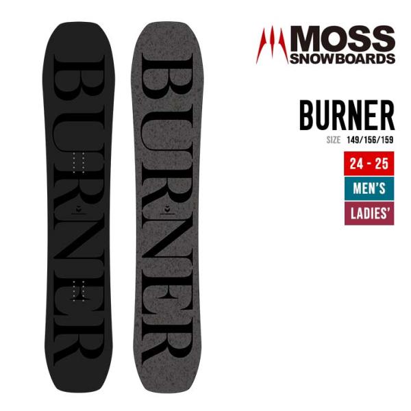 23-24 MOSS BURNER 156 - スノーボード