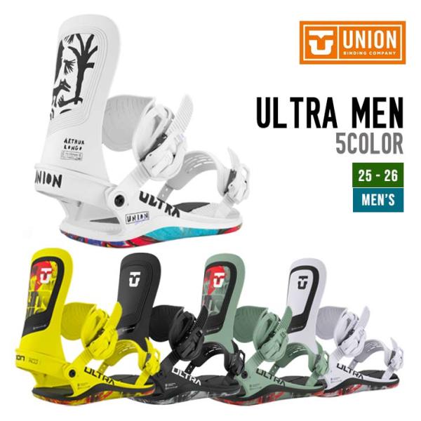 UNION ultra 25/26(今季モデル)スノーボード ビンディング UNION ユニオン 25-26 ULTRA MEN ウルトラ 2025-2026 スノーボード