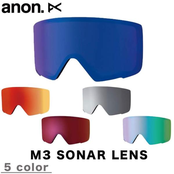 ANON アノン M3 SONAR LENS ソナー レンズ スペアレンズ ゴーグル ハイコントラストレンズ