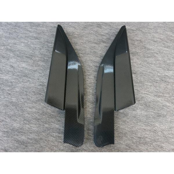 ハイエース(H200系)カーボン調.ドアミラーインナーガーニッシュ 左右