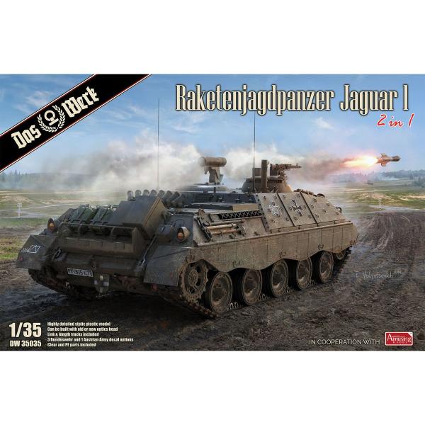 ダス・ヴェルク USCDW35035 1/35 ラケーテンヤークトパンツァーヤグアル1 (2 in 1)