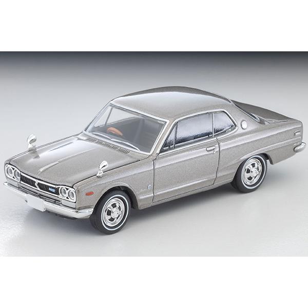 トミーテック 1/64 TMV LV-N357a 日産 スカイライン ハードトップ 2000GT (銀) 71年式