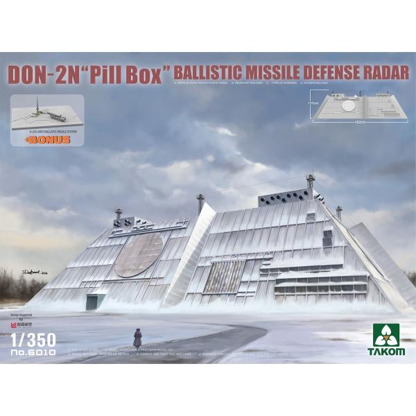 タコム TKO6010 1/350 DON-2N 「ピルボックス」弾道ミサイル防衛レーダーw/A-235 対弾道ミサイルシステム