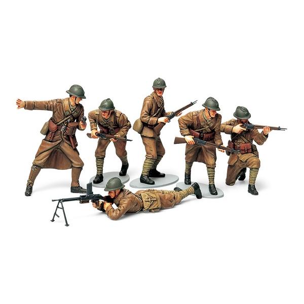 【SALE】タミヤ 1/35 35288 WWII フランス歩兵セット