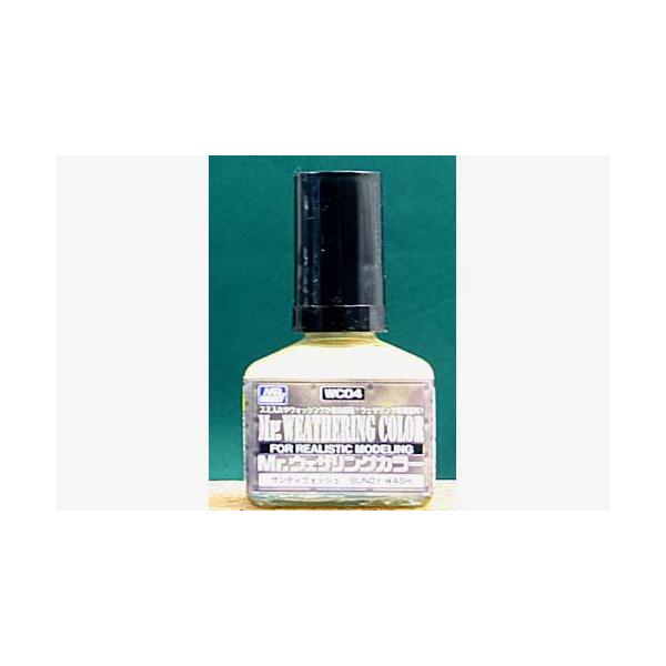 【SALE】GSIクレオス WC04 Mr.ウェザリングカラー サンディウォッシュ(40ml入) 旧価格