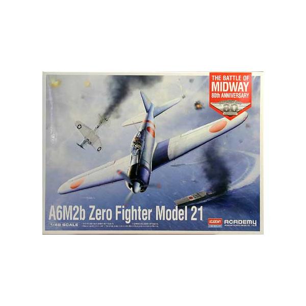 【SALE】アカデミー 1/48 12352 零式艦上戦闘機二一型 ミッドウェイの戦い