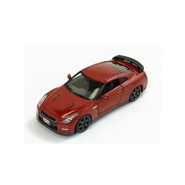 【SALE】プレミアムX 1/43 PRD517J 日産 GT-R ブラックエディション 2014 メタリックレッド