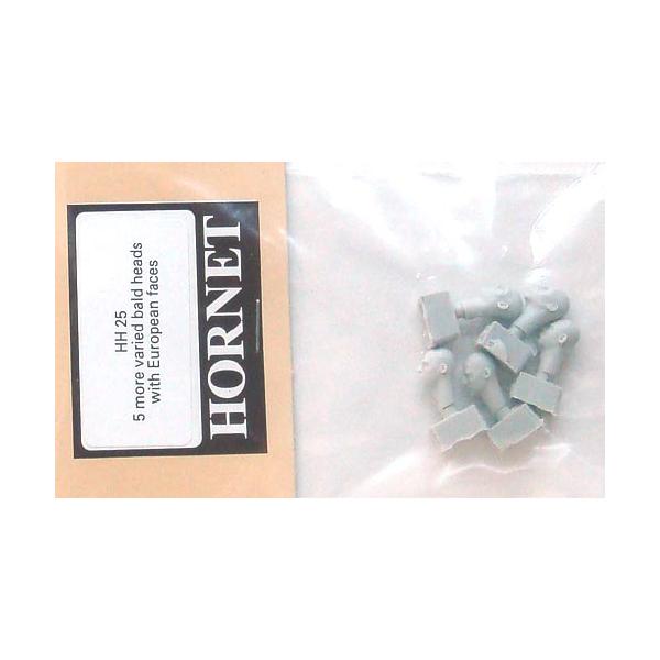 【SALE】Hornet & Wolf (ホーネット) 1/35 HH25 ヨーロッパ人のヘッド(5種)