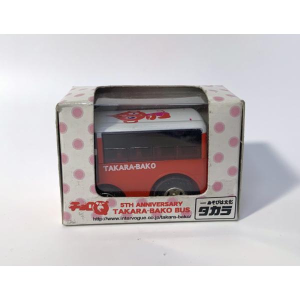 【SALE】タカラ 地方限定チョロQ 5TH ANNIVERSARY TAKARA-BAKO BUS