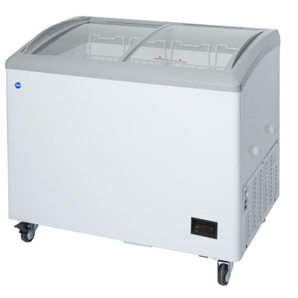 JCM JCMCS-180 冷凍ショーケース 186L ラウンドタイプ JCM LED照明