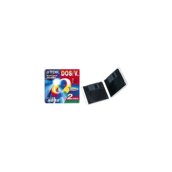 TDK 3.5インチ フロッピーディスク DOS/Vフォーマット2枚パック [MF2HD-BMX2PS]