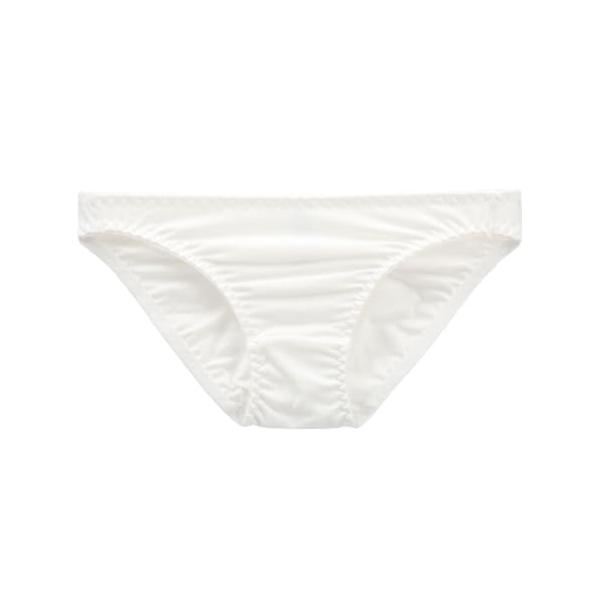 [シロハト] 綿混ミニスキャンティ(WH-ホワイト、M)