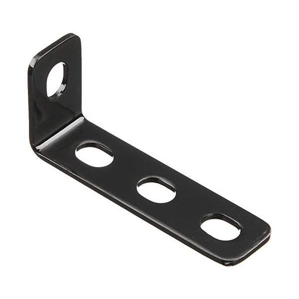 キタコ(KITACO) ユバーサルステー L型/90°/100mm M8ボルト用/4PLCS 汎用 ブラック 0900-529-10502