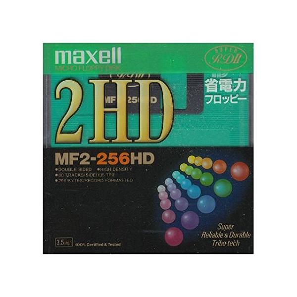 3.5インチ2HDフロッピーディスク　maxell MF2-256HD(GN)1P
