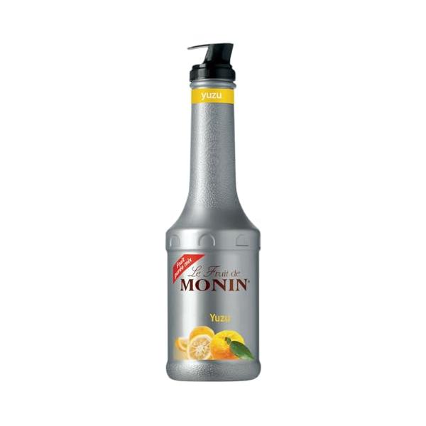 MONIN(モナン) ユズ・フルーツミックス 1L 【ピューレー フルーツソース カクテル/モクテル ノンアルコール割り材】【常温保存】