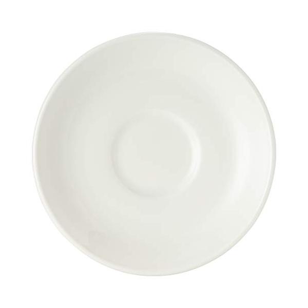 NARUMI(ナルミ) カップ ソーサー プラスセラム ホワイト 13cm エスプレッソ 日本製 9795-1453