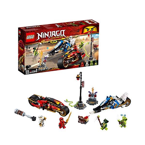 レゴ(LEGO) ニンジャゴー カイ&amp;ゼンのバイクレース 70667 ブロック おもちゃ 男の子