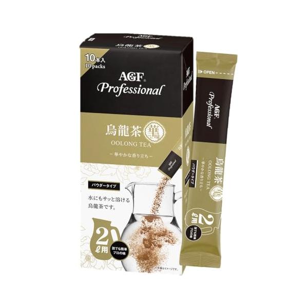 AGF プロフェッショナル 烏龍茶華味２L用【業務用】【粉末茶】【割材やデザートレシピにも】