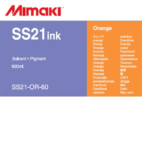 ミマキエンジニアリング インク Mimaki SS21 SS21-OR-60 オレンジ