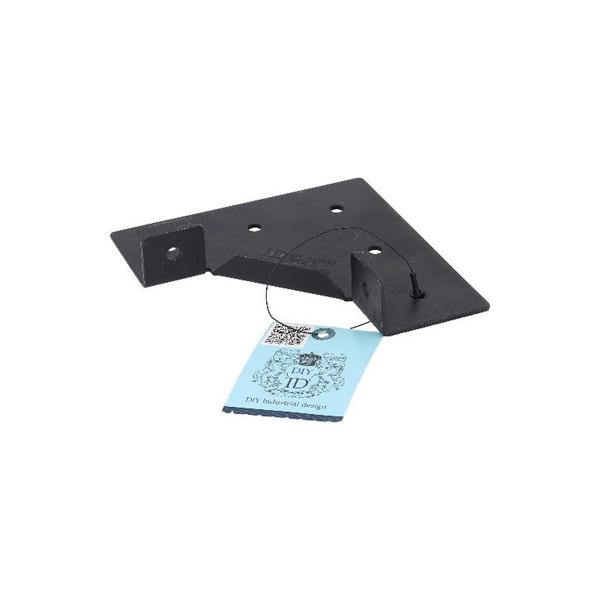 インダストリアルデザインのインテリアをDIYで作り上げることを目的にしたアイアン金具シリーズです。■コーナーブラケットについて2×2・2×4材のコーナー組みをしっかり行うための金具です。存在感があるのでアクセントにもなります。■ ワンポイン...