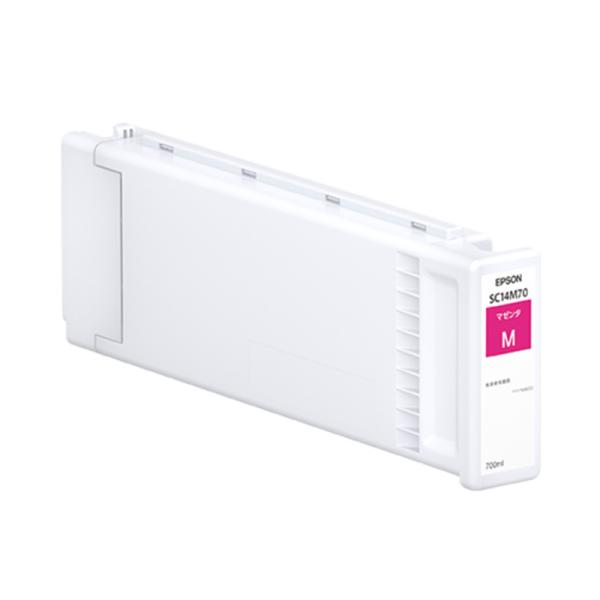 Epson SC14M70 マゼンタ700ml【新品、未使用】 エプソン 純正 インク カートリッジ SC14M70 マゼンタ 700ml