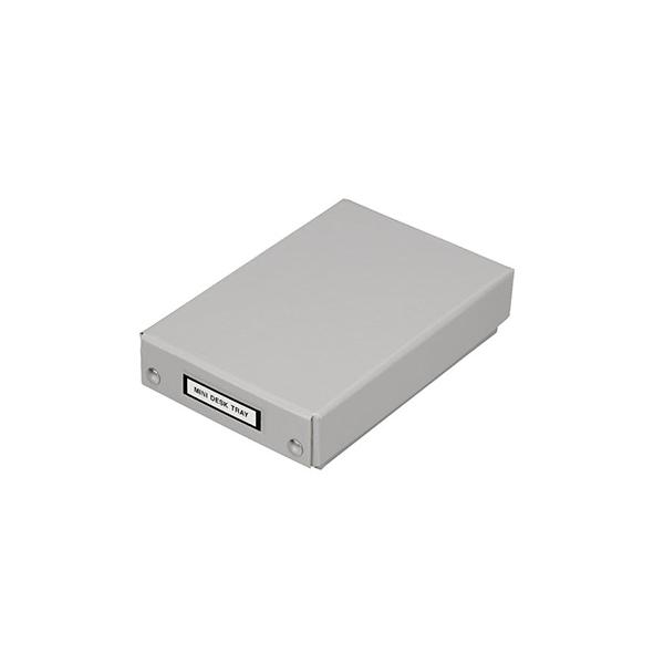 キングジム ミニ キングミニシリーズ ミニデスクトレー MN4008 グレー