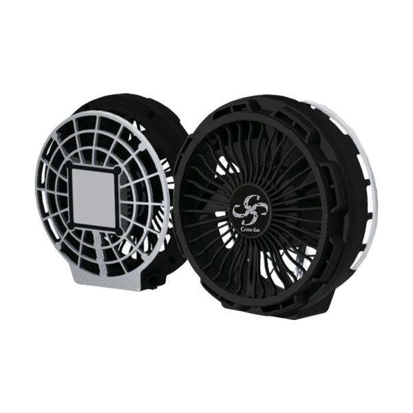 熱中症対策 トラスコ中山 オレンジブック Cross-fan ペルチェ付空調