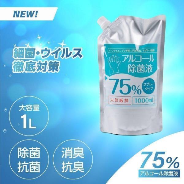 アルコール除菌 アルコール消毒液 アルコール75% 除菌スプレー 詰替え