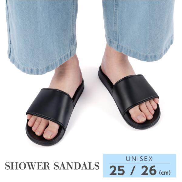 サンダル メンズ レディース 無地 軽量 スポーツサンダル シャワー