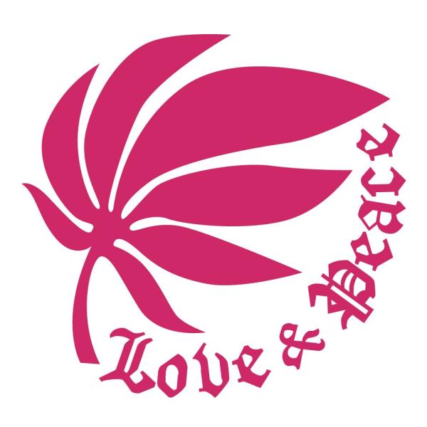 wv  XebJ[   hemp QG  J[XebJ[ V[ Love &amp; Peace reggae IWifUC 24