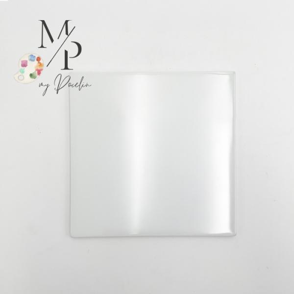 キャンバスシリーズ ホワイトボード (正方形) 15cm 日本製 国産 美濃焼