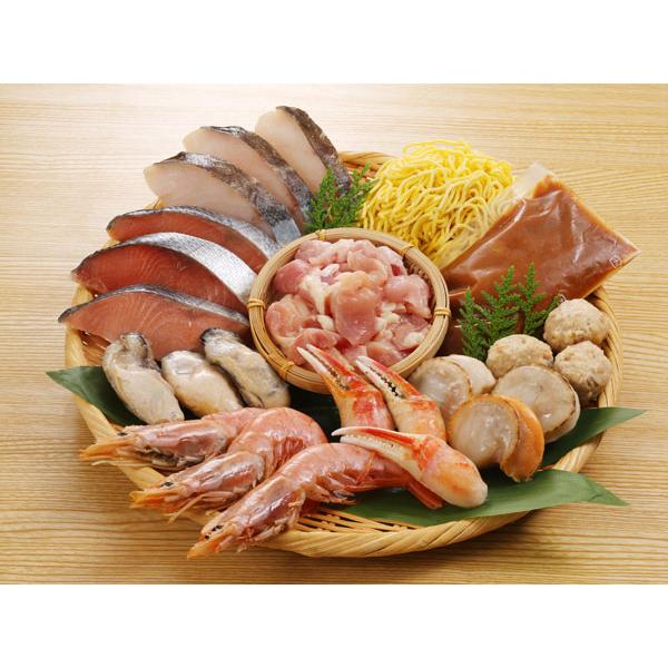 海鮮寄せ鍋セット（3人前）期間限定：11月〜3月 : 旬をお取り寄せ
