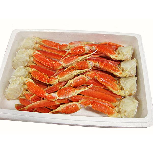 ズワイガニ足（ボイル冷凍 3L〜5L 5〜8肩) 2kg×1箱 送料無料 : 旬をお