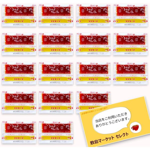 チヨダ ケチャップマスタード 100個 (7.5g×100個) セット ミニ サイズ