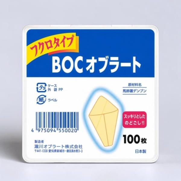 瀧川オブラート BOC 袋オブラート 100枚入