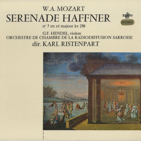 中古クラシックLPレコード＞モーツァルト：セレナーデ7番「ハフナー