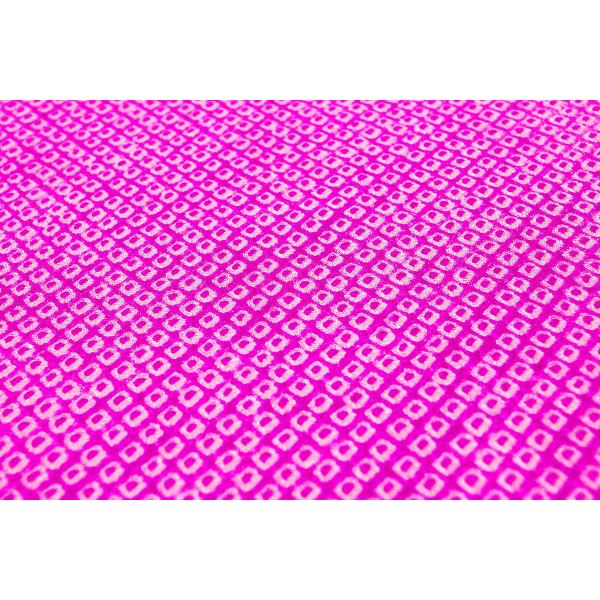 シルク 綸子 リンズ 明るい紫系の地色に鹿の子しぼり シルク 正絹 和柄 和風 友禅 衣装 生地 着物 はぎれ ハギレ Buyee Servis Zakupok Tretim Licom Buyee Pokupajte Iz Yaponii