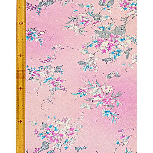 シルク 綸子(リンズ) 薄いピンク系の地色に桐・唐花文様 (シルク 正絹 和柄 和風 友禅 衣装 生地 着物 はぎれ ハギレ) /【Buyee】 シルク 綸子(リンズ) 薄いピンク系の地色に桐・唐花文様 (シルク 正絹 和柄 和風 友禅 衣装 生地 着物 はぎれ ハギレ) /【Buyee】