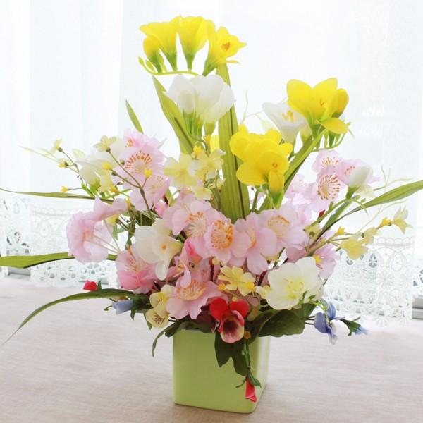 フリージア 造花の人気商品 通販 価格比較 価格 Com