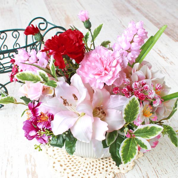 母の日 造花 アマリリスやアジサイのチューリップ型花器のアレンジ 花 母の日ギフト プレゼント 22 送料無料 Ct触媒 シルクフラワー フラワーアレンジメント 23 0922 シルクフラワーの山久ヤフー店 通販 Yahoo ショッピング