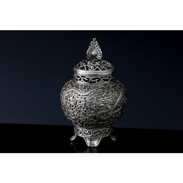 銀製香炉 「火焔宝珠」 : シルバー工芸アローヘッド - 通販