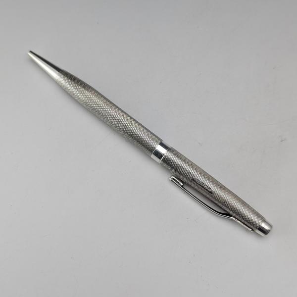 ◆1895年製 英国製 購入6万円！HG＆S社 純銀製（シルバー） 伸縮ペンシル 1989年 英国ヴィンテージ 純銀製 推進式シャープペンシル SJ Rose
