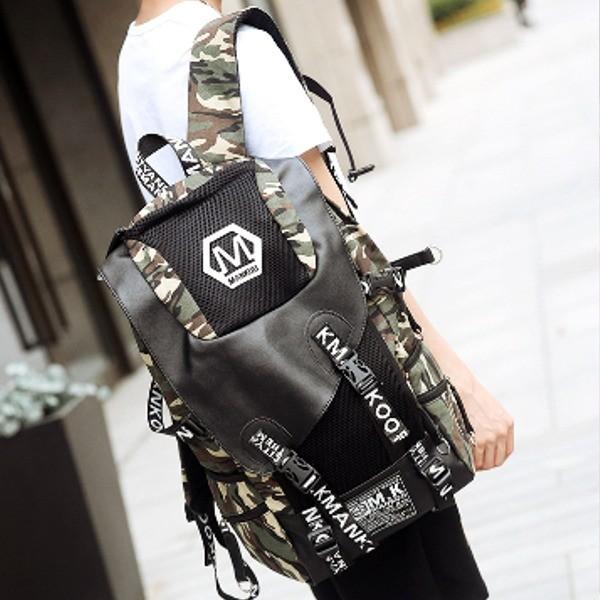 M】ガゼット ケース レザーリュック シルバー M】ガゼット ケース