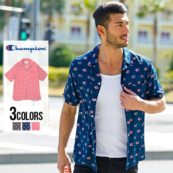 Champion（チャンピオン） シャツ メンズ 半袖 ショートスリーブシャツ