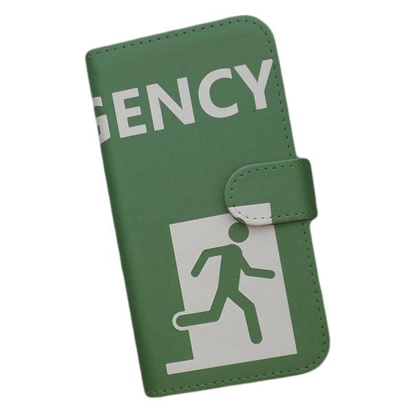 スマホケース 手帳型 プリントケース 非常口 マーク 英字 おもしろ Arrows We F 51b Fcg01 Smt 253 F51b シルバーアイ 通販 Yahoo ショッピング