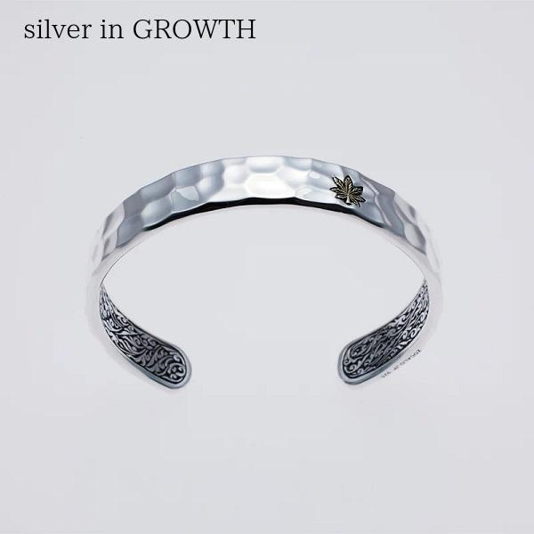 ZOCALO シルバーバングル〖お値下げ不可❌〗 ZOCALO（ソカロ） 槌目バングル：リーフ : silver in GROWTH - 通販